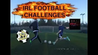 IRL FOOTBALL CHALLENGES VS JOSH
