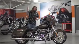 2021 Harley Davidson Street Glide in River Rock Gray
