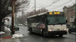 ᴴᴰ⁶⁰ Front POV: NJT Route 122 Secaucus Cul-De-Sac onboard a 2019 MCI D4500CT