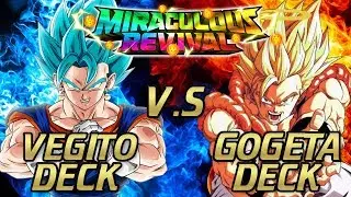 BATTLE OF THE FUSION! VEGITO V.S GOGETA!! Dragon Ball Super Card Game