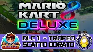 Trofeo Scatto Dorato; Amiboo con tuta Yoshi VS Pipino Piranha su Mario Kart 8 Deluxe