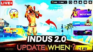 KUNALSTAR LIVE 🔴 INDUS 2.0 UPDATE IS HERE! 😱 New Lobby, Extraction Mode, Custom Room + Gameplay 🔥