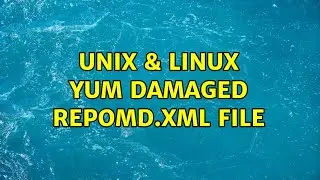 Unix & Linux: yum Damaged repomd.xml file (4 Solutions!!)
