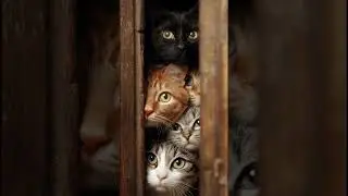 The Most Curious Cats on Earth 😺 | Cutest Peek Moments Ever!