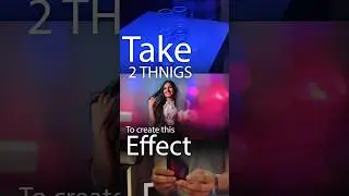 Glass Effect Portrait Photography | Creative Light Effect with 1 Flash | Bokeh Portrait Tutorial