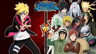 Boruto Karma vs Top 10 Strongest Shinobi | Naruto Ultimate Ninja Storm Connections