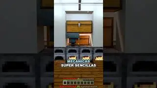 Horno MINI industrial! #minecraft #bedrock #horno #granjas #granjasminecraft