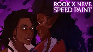 Rook X Neve (my girlies ✨) | Procreate Speed Paint Timelapse (Dragon Age: The Veilguard fanart)