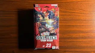 One Piece Card Game: Starter Deck 23 &lsquo;Shanks&rsquo; (Red) Unboxing