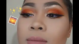 Sunset Ombre EYES 🌅 | @Meeeeeeekks