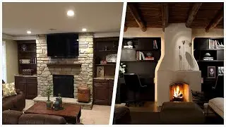 75 Premium Mid-sized Basement Design Ideas You'll Love 🔴