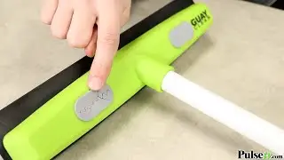 The Super Squeegee Broom for Wet and Dry Messes