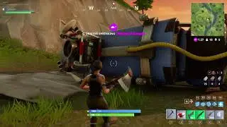 Fortnite: CRASHED BATTLEBUS