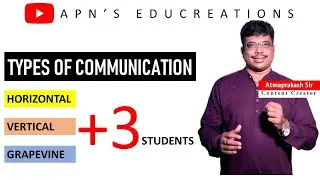 APN'S TYPES OF COMMUNICATION (Horizontal, Vertical, Grapevine)