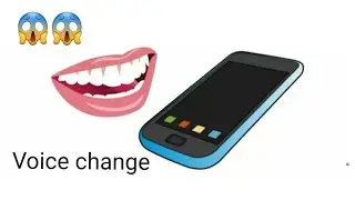 Put your mouth on the speaker and see what happens[voice changes]