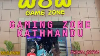 Wow Game Zone, Mulpani, Kathmandu || Indoor Games in Kathmandu