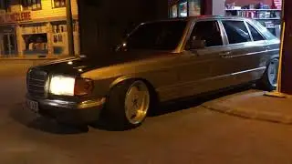 W126 Mercedes 500sel v8