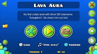 Lava Aura By Aussier & TryingDino7 - Geometry Dash