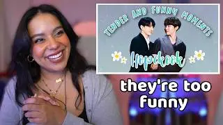 Hopekook (J-Hope & Jungkook) Tender And Funny Moments REACTION💜