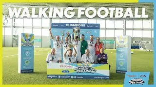 Peoples Ford Parkinson's Walking Football Festival - the very first in Scotland.