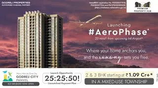 Experience Golf-Course Living at Godrej Aerophase | Panvel’s New Luxury Landmark Near Navi mumbai✈️