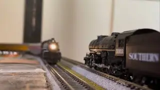 The Iron Horse Excursion Featuring Southern Pacific #3303 And Northern Pacific #2223.