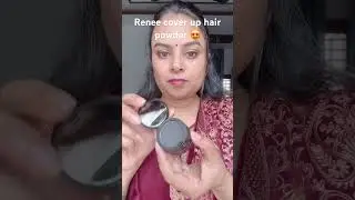 Renee cosmetics coverup powder review 💕 #renee #reneecosmetics #hairpower #viralshorts #trending