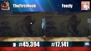 [Osu! FriendBattle] TheFirstNoob vs Feezly / Yasuda Rei - Passcode 4854 -TV edit- [Insane]