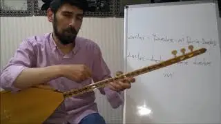 Bağlama Uzun Sapta Geçiş Türkü İçinde Örnekli Egzersiz - 2 - Ahmet SARI