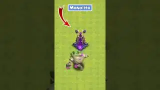 Deadly monolith vs mountain golem - clash of clans