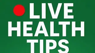 &ldquo;Live Health Tips 🔴 | Daily Healthy Habits for Weight Loss, Skin Glow  💪 | Aaj Ka Health Live 