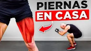 Piernas PODEROSAS R&Aacute;PIDO con esta rutina completa! (sin equipo)