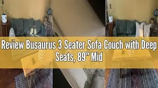Review Busaurus 3 Seater Sofa Couch with Deep Seats, 89