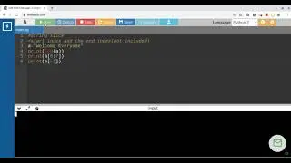 Python: String Slicing - Creating a Sub-string