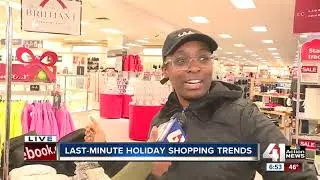 Last-minute holiday shopping trends