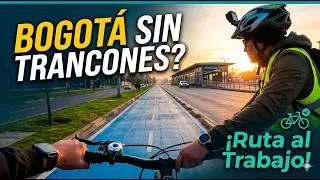Volviendo al trabajo en bicicleta: mi primera ruta del año en Bogotá #bytebiker #mtb