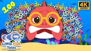 100 Fishy Song | Nursery Rhymes | Little Fish Tales | #fish #babyshark