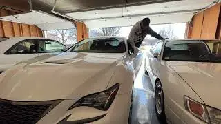 How I get my 4 cars out of my 3 Car Garage!