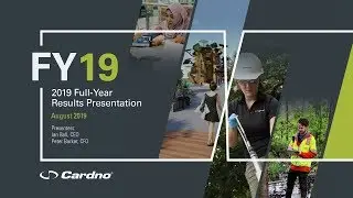 2019 Full Year Results Webcast