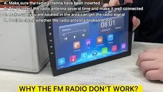 Why does the FM radio doesn't work for car radio?