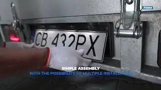 FRISTOM - License Plate Frame with lighting FT-264 LED
