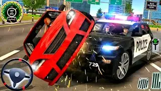 Новый симулятор погони на полицейских машинах 3D - Симулятор вождения настоящих полицейских машин...