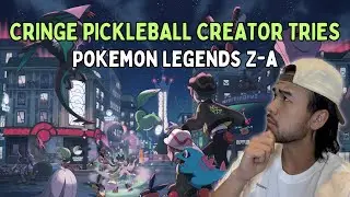 Cringe Pickleball Content Creator Tries Pokemon! (Pokemon Legends Z-A)