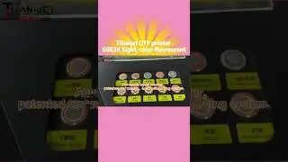 Direct sales of new white ink stamping machine, with new features of 8 color fluorescent printing.