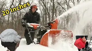 Blizzard Cleanup: 20 Inches, 3 Fuel Tanks, and 1 Broken Pot