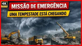 ROADCRAFT - GAMEPLAY NO XBOX SERIES X (4K) | UMA MEGA INUNDA&Ccedil;&Atilde;O CHEGOU! | TOP JOGO DE SIMULA&Ccedil;&Atilde;O!