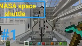 NASA space shuttle tour in minecraft  hard  work on 1 month 👍