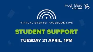Facebook Live: Student Support | 21 April 2020