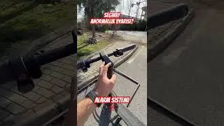 Segway Anormallik Uyarısı Alarm #evscooter #escooter #segwayninebot #vlog #trafik #elektrikliscooter
