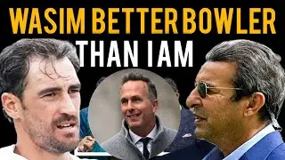 Mitchell Starc&rsquo;s Mega Record&hellip; Still Calls Wasim Akram the GOAT! I AUS VS ENG: Ashes 2025-26